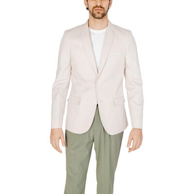 Antony Morato Beiger Blazer im lässigen Stil Elfenbein EU 52 Antony Morato Beiger Blazer im lässigen Stil Elfenbein EU 52