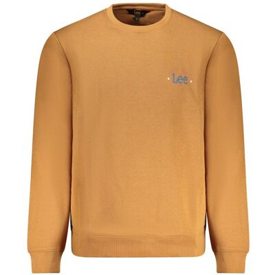 Lee Sweater mit Rundhalsausschnitt Ls0677 Braun XL Lee Sweater mit Rundhalsausschnitt Ls0677 Braun XL