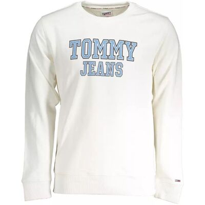 Tommy Hilfiger Crew-Neck Sweatshirt Dm0dm07466 Elfenbein 2XL Tommy Hilfiger Crew-Neck Sweatshirt Dm0dm07466 Elfenbein 2XL