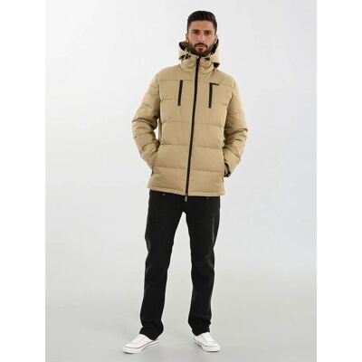 Arctic Seven Herren Winter Steppjacke AS-455 – Robuste Outdoorjacke Mit Kapuze & Wetterschutz Beige L Arctic Seven Herren Winter Steppjacke AS-455 – Robuste Outdoorjacke Mit Kapuze & Wetterschutz Beige L