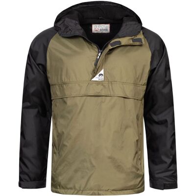 Arctic Seven Herren Regenjacke – Olive-Schwarz Olive S Arctic Seven Herren Regenjacke – Olive-Schwarz Olive S