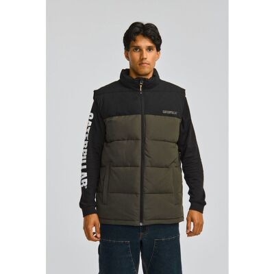 Caterpillar Arctic Zone Herren Grüne Gilets Grün L Caterpillar Arctic Zone Herren Grüne Gilets Grün L