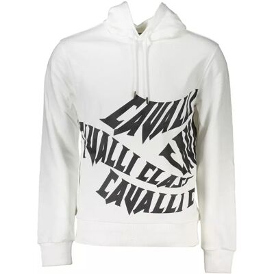Cavalli Class Logo Hoodie Modell Ca21273 Weiß 2XL Cavalli Class Logo Hoodie Modell Ca21273 Weiß 2XL