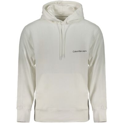 Calvin Klein Lässiger Hoodie J30j307023 Elfenbein S Calvin Klein Lässiger Hoodie J30j307023 Elfenbein S