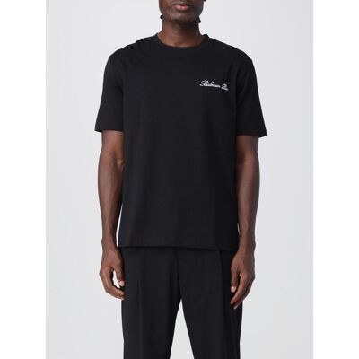 Balmain Crew-Neck-Logo-T-Shirt Schwarz M Balmain Crew-Neck-Logo-T-Shirt Schwarz M