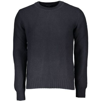 North Sails Waffelstrick Rundhals-Pullover Dunkelgrau L North Sails Waffelstrick Rundhals-Pullover Dunkelgrau L