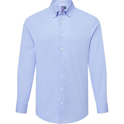 Premier - "Supreme" Formelles Hemd für Herren Langärmlig (Dunkelblau) Mittelblau M Premier - "Supreme" Formelles Hemd für Herren Langärmlig (Dunkelblau) Mittelblau M