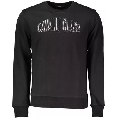 Cavalli Class Crew Neck Sweatshirt Ca21279 Schwarz 2XL Cavalli Class Crew Neck Sweatshirt Ca21279 Schwarz 2XL