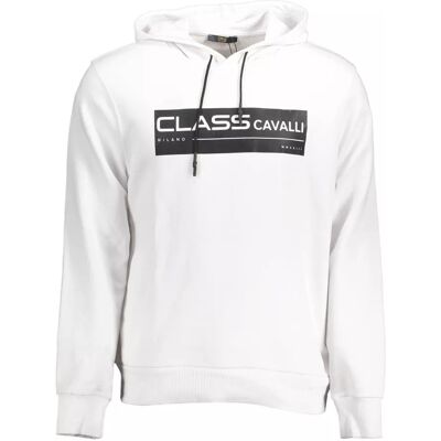 Cavalli Class Logo Hoodie Mmxx11 Weiß 2XL Cavalli Class Logo Hoodie Mmxx11 Weiß 2XL