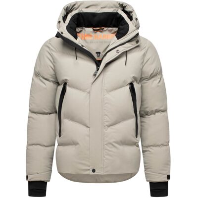 Stone Harbour Herren Winterjacke Livianoo mit abnehmbarer Kapuze & Fleece-Taschen Grau M Stone Harbour Herren Winterjacke Livianoo mit abnehmbarer Kapuze & Fleece-Taschen Grau M