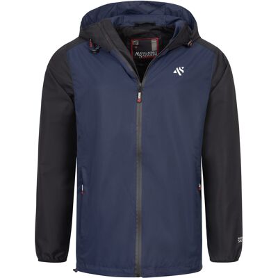 Alessandro Salvarini A. Salvarini Herren Regenjacke AS-322 wasserabweisend & ultraleicht Blau S Alessandro Salvarini A. Salvarini Herren Regenjacke AS-322 wasserabweisend & ultraleicht Blau S