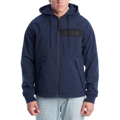 Michael Kors Herren Tigers Kapuzenjacke Windbreaker MC25005 Blau M Michael Kors Herren Tigers Kapuzenjacke Windbreaker MC25005 Blau M