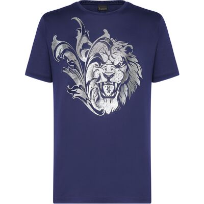 Billionaire T-Shirt Lion Dunkelblau XS Billionaire T-Shirt Lion Dunkelblau XS