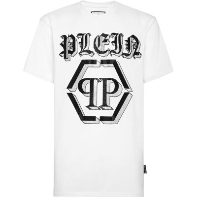 Philipp Plein T-Shirt Chrome Weiß XL Philipp Plein T-Shirt Chrome Weiß XL