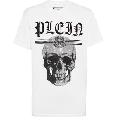 Philipp Plein T-Shirt Tattoo Weiß XL Philipp Plein T-Shirt Tattoo Weiß XL