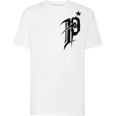 Philipp Plein T-Shirt Gothic Plein Weiß XL Philipp Plein T-Shirt Gothic Plein Weiß XL