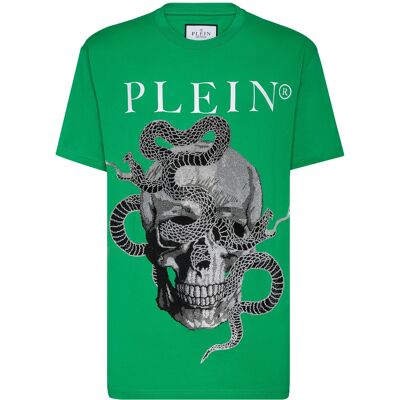 Philipp Plein T-Shirt Snake Grün XL Philipp Plein T-Shirt Snake Grün XL