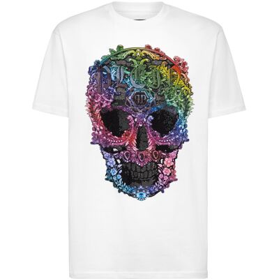Philipp Plein T-Shirt Skull Weiß 2XL Philipp Plein T-Shirt Skull Weiß 2XL