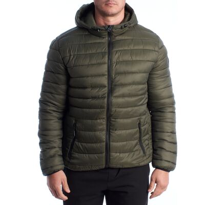 U.S. Polo Assn Herren-Steppjacke mit Kapuze US42127019 Grün EU 52 U.S. Polo Assn Herren-Steppjacke mit Kapuze US42127019 Grün EU 52