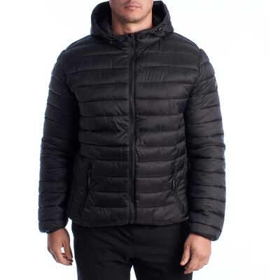 U.S. Polo Assn Herren-Steppjacke mit Kapuze US42127019 Schwarz EU 52 U.S. Polo Assn Herren-Steppjacke mit Kapuze US42127019 Schwarz EU 52
