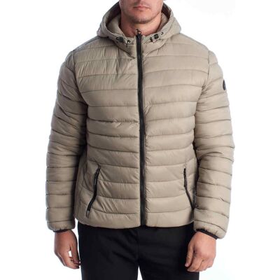 U.S. Polo Assn Herren-Steppjacke mit Kapuze US42127019 Beige EU50 U.S. Polo Assn Herren-Steppjacke mit Kapuze US42127019 Beige EU50