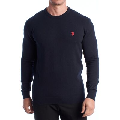 U.S. Polo Assn Herren-Strickpullover mit Rundhalsausschnitt US42173048 Blau 2XL U.S. Polo Assn Herren-Strickpullover mit Rundhalsausschnitt US42173048 Blau 2XL