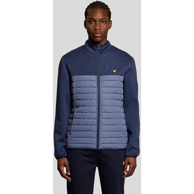Lyle & Scott Sports Hybrid-Fleecejacke – Blau Blau XL Lyle & Scott Sports Hybrid-Fleecejacke – Blau Blau XL