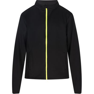 Schmuddelwedda Jacke Männer Schwarz Limette Schwarz S Schmuddelwedda Jacke Männer Schwarz Limette Schwarz S