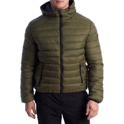 U.S. Polo Assn Herren Steppjacke mit Kapuze US40127020 Grün EU 52 U.S. Polo Assn Herren Steppjacke mit Kapuze US40127020 Grün EU 52