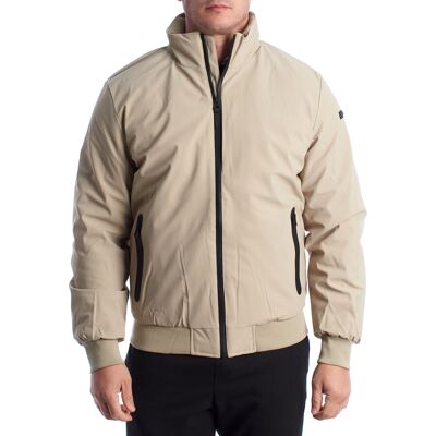 U.S. Polo Assn Herren Bomberjacke US40125005 Beige EU 52 U.S. Polo Assn Herren Bomberjacke US40125005 Beige EU 52