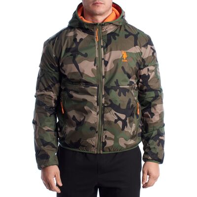 U.S. Polo Assn Herren Wendefleece- und Windjacke US40126001 Mehrfarben EU46 U.S. Polo Assn Herren Wendefleece- und Windjacke US40126001 Mehrfarben EU46