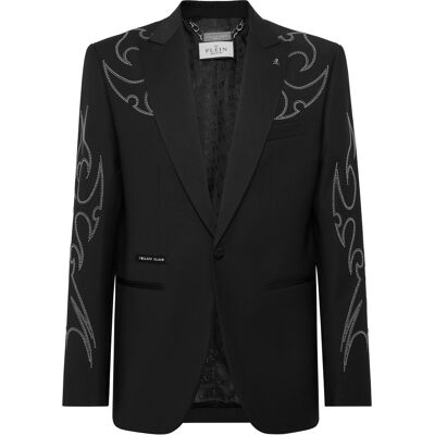 Philipp Plein Blazer Lord Fit Schwarz 54 (Brust) Philipp Plein Blazer Lord Fit Schwarz 54 (Brust)