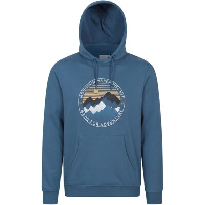 Mountain Warehouse - Kapuzenpullover für Herren (Blau) Blau XS Mountain Warehouse - Kapuzenpullover für Herren (Blau) Blau XS