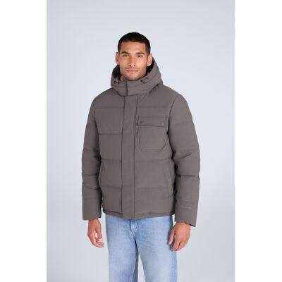 Mountain Warehouse - "Fistral" Steppjacke für Herren (Khakigrau) Khaki XL Mountain Warehouse - "Fistral" Steppjacke für Herren (Khakigrau) Khaki XL