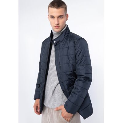 Wittchen Herren-Steppjacke aus marineblauem Nylon Dunkelblau S Wittchen Herren-Steppjacke aus marineblauem Nylon Dunkelblau S