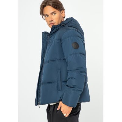 Wittchen Herren-Steppjacke mit Monogramm, Marineblau, Polyester Dunkelblau 2XL Wittchen Herren-Steppjacke mit Monogramm, Marineblau, Polyester Dunkelblau 2XL