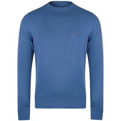Tommy Hilfiger - Sweatshirt für Herren, Rundhalsausschnitt (Blau) Blau 2XL Tommy Hilfiger - Sweatshirt für Herren, Rundhalsausschnitt (Blau) Blau 2XL