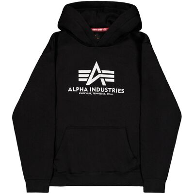 alpha industries Basic Carbon Hoodie Schwarzes Silber L alpha industries Basic Carbon Hoodie Schwarzes Silber L
