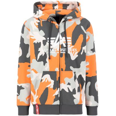 alpha industries Basic Big Logo Camo PP Zip Hoodie Tarnung XL alpha industries Basic Big Logo Camo PP Zip Hoodie Tarnung XL