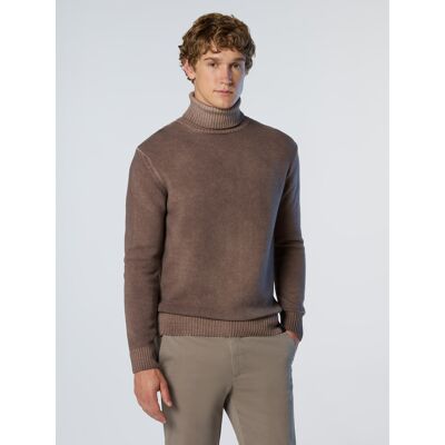 North Sails Pullover Verblasster Rollkragenpullover Taupe XL North Sails Pullover Verblasster Rollkragenpullover Taupe XL