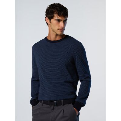 North Sails Pullover Kaschmirmischung gestreift Dunkelblau XL North Sails Pullover Kaschmirmischung gestreift Dunkelblau XL