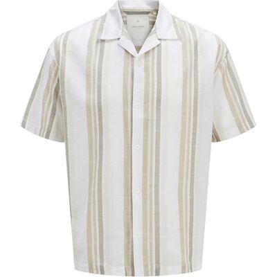 jack & jones Jack And Jones - Hemd für Herren, Revere Kragen (Travertin) Beige S jack & jones Jack And Jones - Hemd für Herren, Revere Kragen (Travertin) Beige S