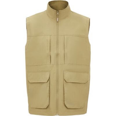 Mo Weste Männer Beige Beige M Mo Weste Männer Beige Beige M