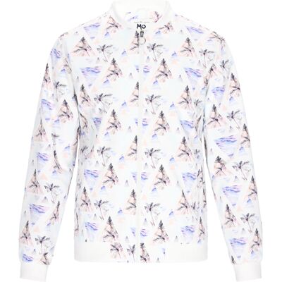 Mo Jacke Männer creme mehrfarbig Koralle L Mo Jacke Männer creme mehrfarbig Koralle L