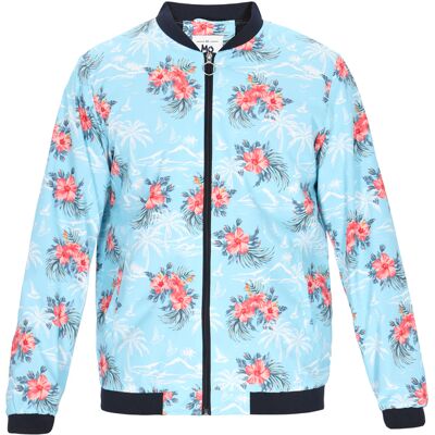 Mo Jacke Männer hellblau mehrfarbig Hellblau M Mo Jacke Männer hellblau mehrfarbig Hellblau M