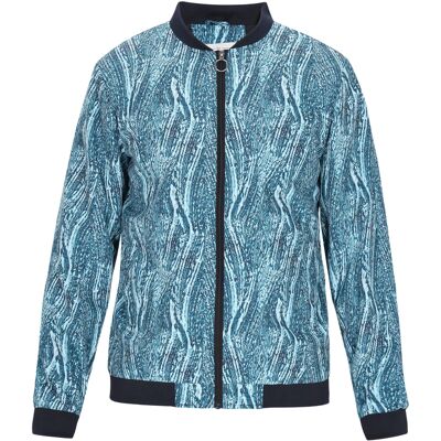 Mo Jacke Männer hellblau mehrfarbig Hellblau M Mo Jacke Männer hellblau mehrfarbig Hellblau M