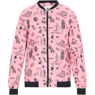 Mo Jacke Männer rosa mehrfarbig Rose 2XL Mo Jacke Männer rosa mehrfarbig Rose 2XL