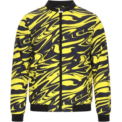 Mo Jacke Männer schwarz gelb Schwarz S Mo Jacke Männer schwarz gelb Schwarz S