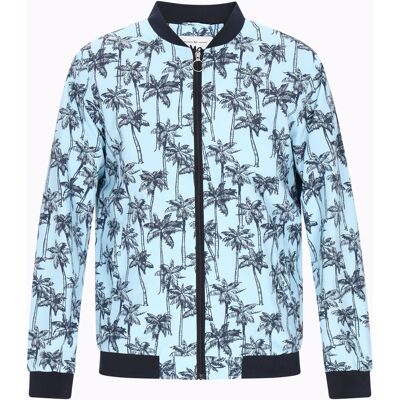 Mo Jacke Männer hellblau schwarz Hellblau M Mo Jacke Männer hellblau schwarz Hellblau M