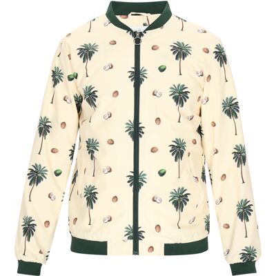 Mo Jacke Männer creme mehrfarbig Koralle S Mo Jacke Männer creme mehrfarbig Koralle S